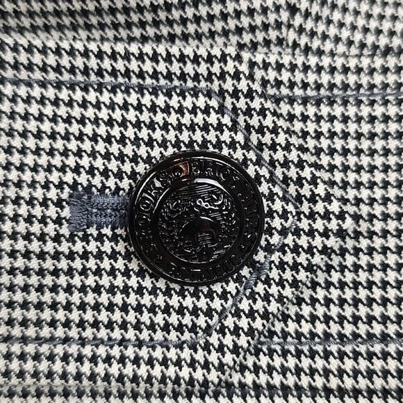 Brooks Brothers Classic Black & White Houndstooth Sleeveless Sheath Dress - Picture 5 of 10